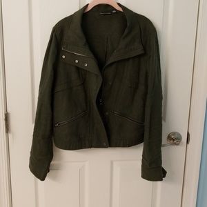 EUC 100% Linen Athleta Jacket